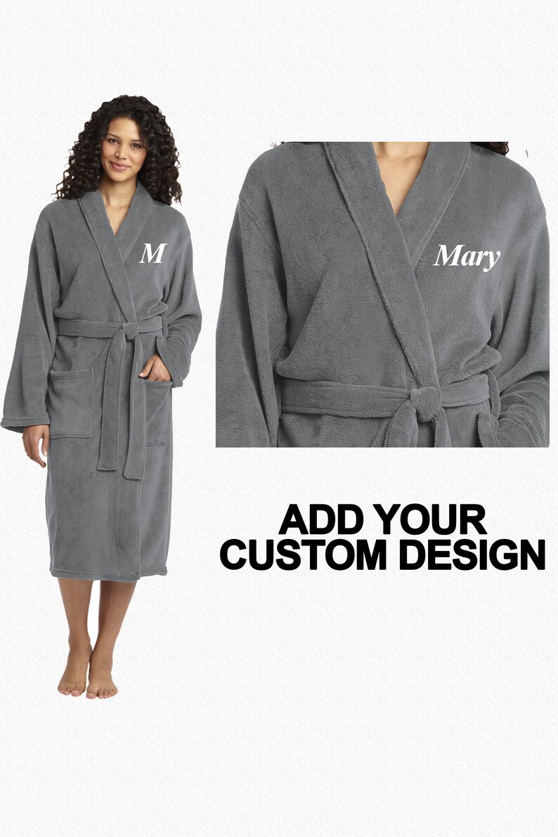 Plush Shawl-Collar Robe