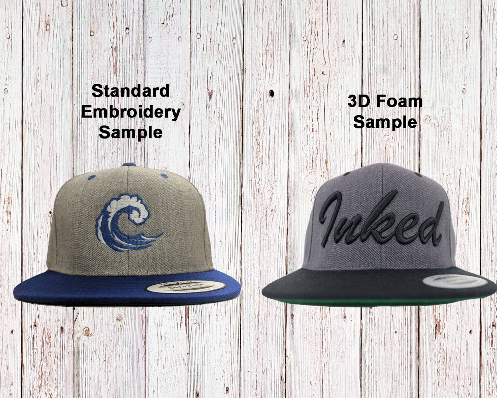 Custom Snapback Hat / Yupoong Classic Snap Back Caps / Etsy