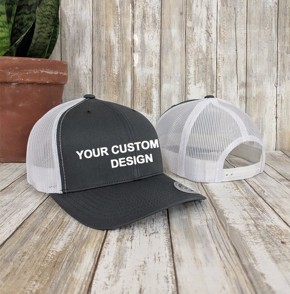 Custom Trucker Snapback Hat / Yupoong Retro Trucker Cap / Personalized Snap  Back / Embroidered Mesh Caps / 6 Panel Hat / Bulk Rates - Etsy