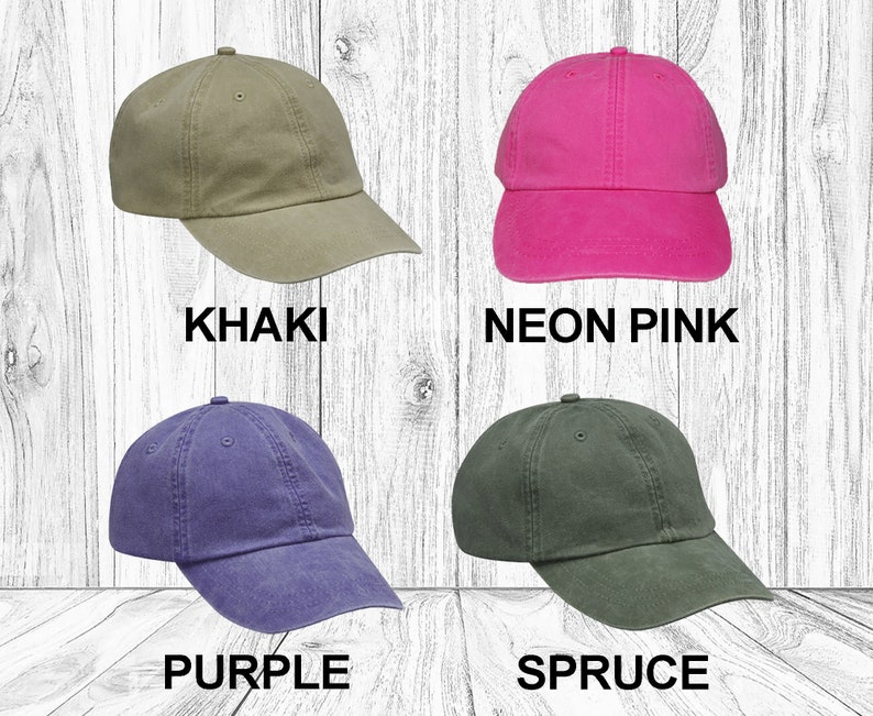 Custom Embroidered Adams Washed Dad Cap: Personalized Baseball Hat, Leather Strap afbeelding 5