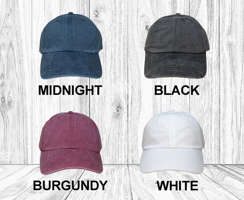 Custom Embroidered Adams Washed Dad Cap: Personalized Baseball Hat, Leather Strap afbeelding 4