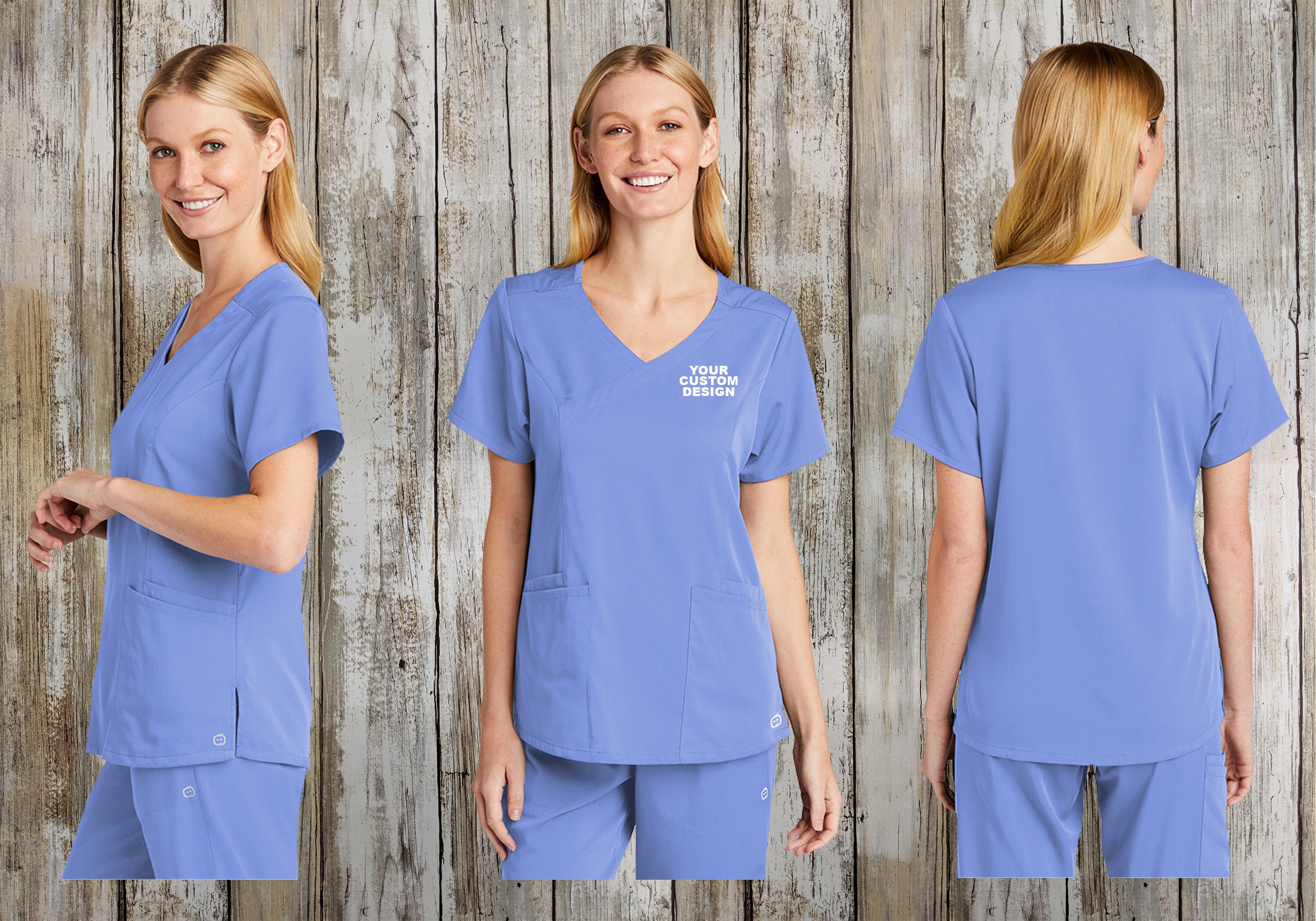 12+ Pewter Color Scrub