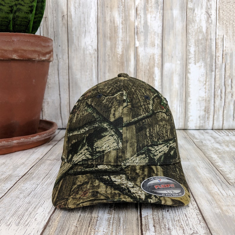 Custom Camo Flexfit / Flex Fit Wooly 6Panel Hat / Camouflage Etsy