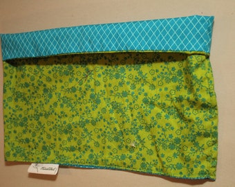 Reversible Snood (neck circumped) off-season 100% cotton 8/14 years / tube scarf