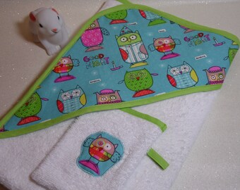 Cape De Bain Bebe Personnalisee Etsy