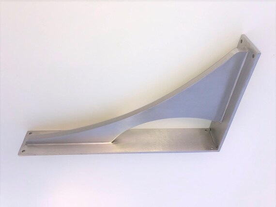 Stainless Steel Countertop Brackets Large Shelf Brackets Etsy