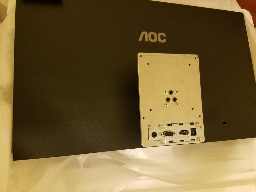 AOC 27V2H, 24V2H, 22V2H, 22V2Q, 24V2Q, and 27V2Q VESA 100/75mm Mount