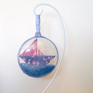 Origami-Boot-Dekorationsball