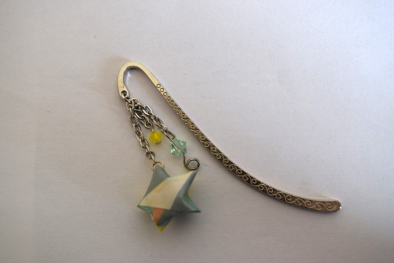 Mark page origami swarovski small star
