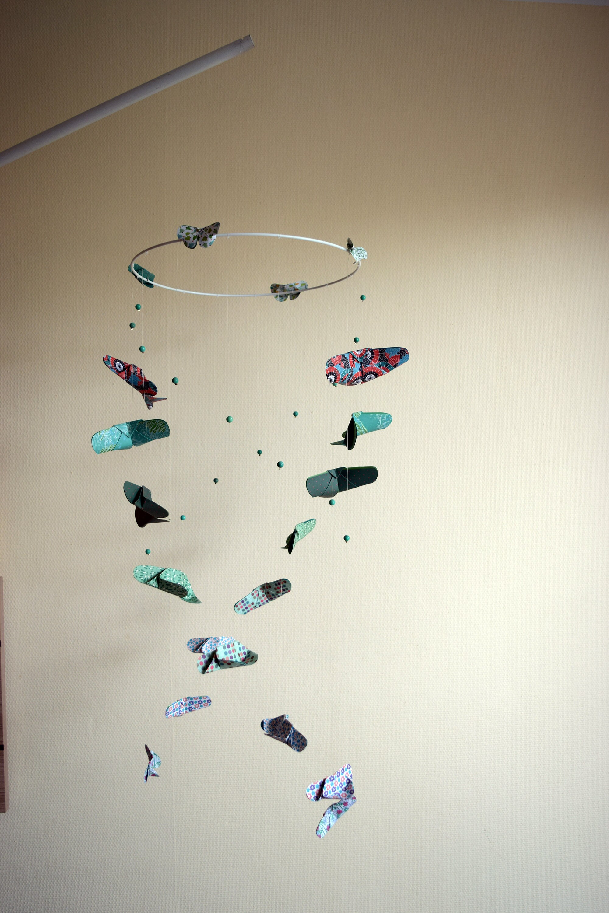 Mobile Origami Papillon