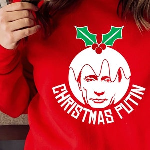 Putin christmas jumper hot sale