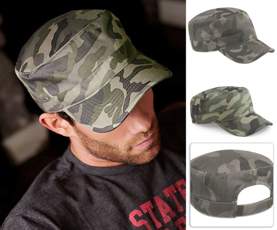 Beechfield Camouflage Army Cap/Headwear