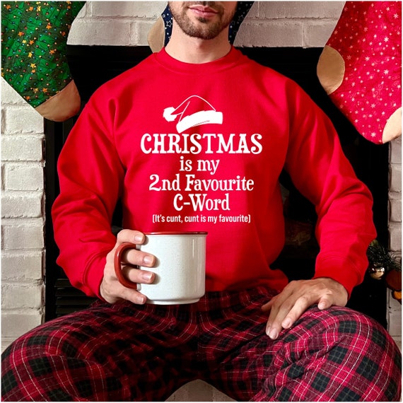 Offensive xmas jumper hotsell