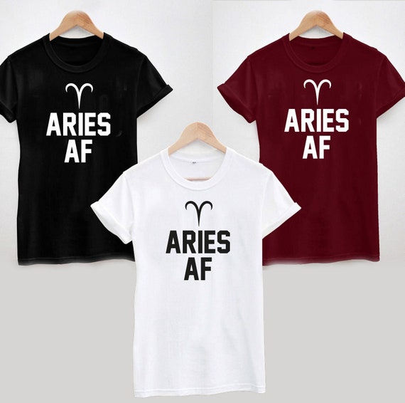 Aries Af Zodiac Birthday T-Shirt Gifts Aries Af Zodiac Birthday T-Shirt Gifts