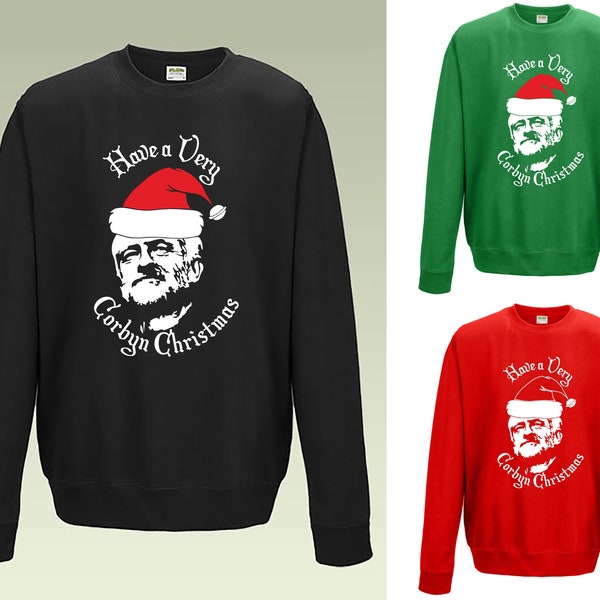 Have a Very Corbyn Christmas JH030 Funny Christmas Jumper Sweater