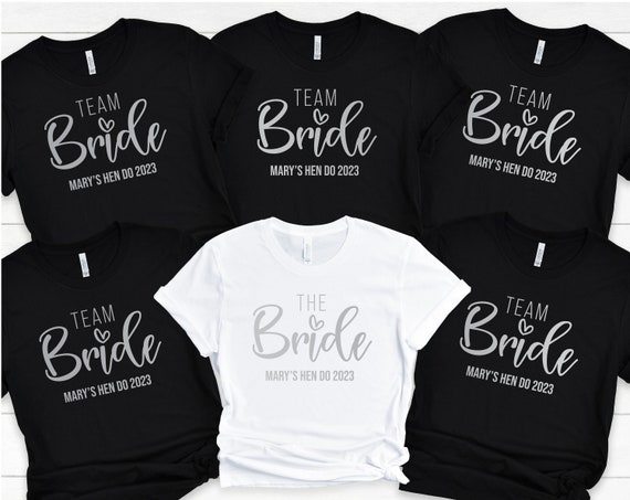 Camisetas team bride sale
