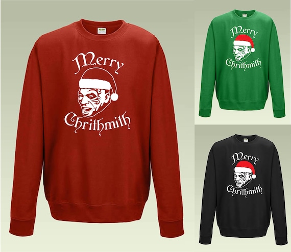 mike tyson christmas jumper