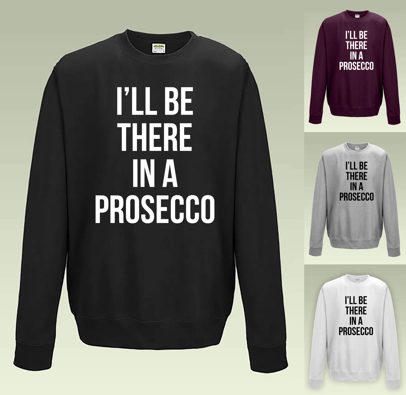 белый свитшот с надписью. настроение prosecco свитшот. диета просекко свитшот. кофта просекко. Prosecco queen толстовка.