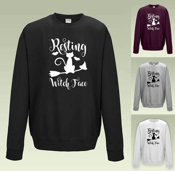 Resting Witch Face Jumper Sweatshirt 