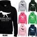 T-Rex Kids Personalised Dinosaur Hoodie GD57B - Any Name and Date Children's Birthday Dino 