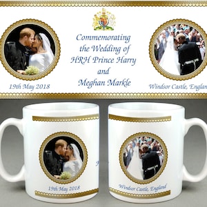 Royal Wedding of Prince Harry & Meghan Markle - Commemorative  Mug #8 10oz Ceramic Cup