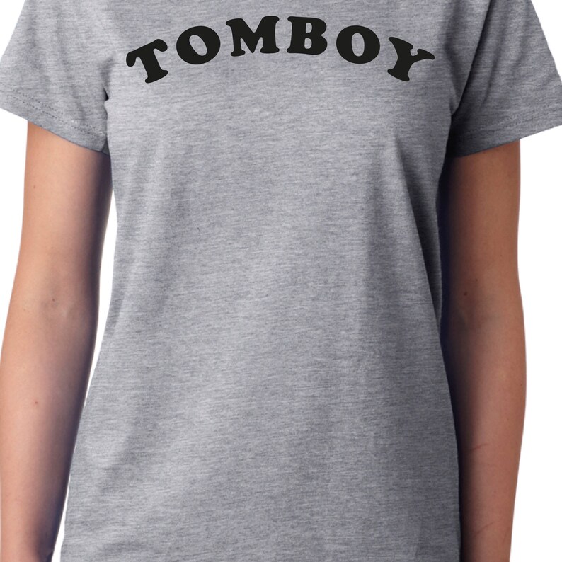 Tomboy Tshirt Ladies and Mens Sizes Etsy