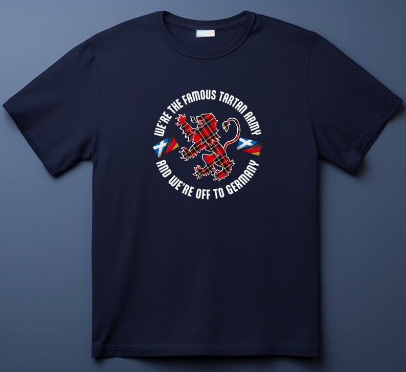 Camiseta Tartan Army: Fútbol escocés Alemania 2024 imagen 2