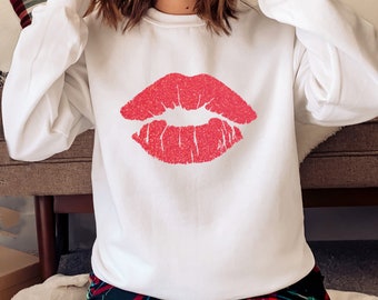 Lips Sweater - Etsy Ireland