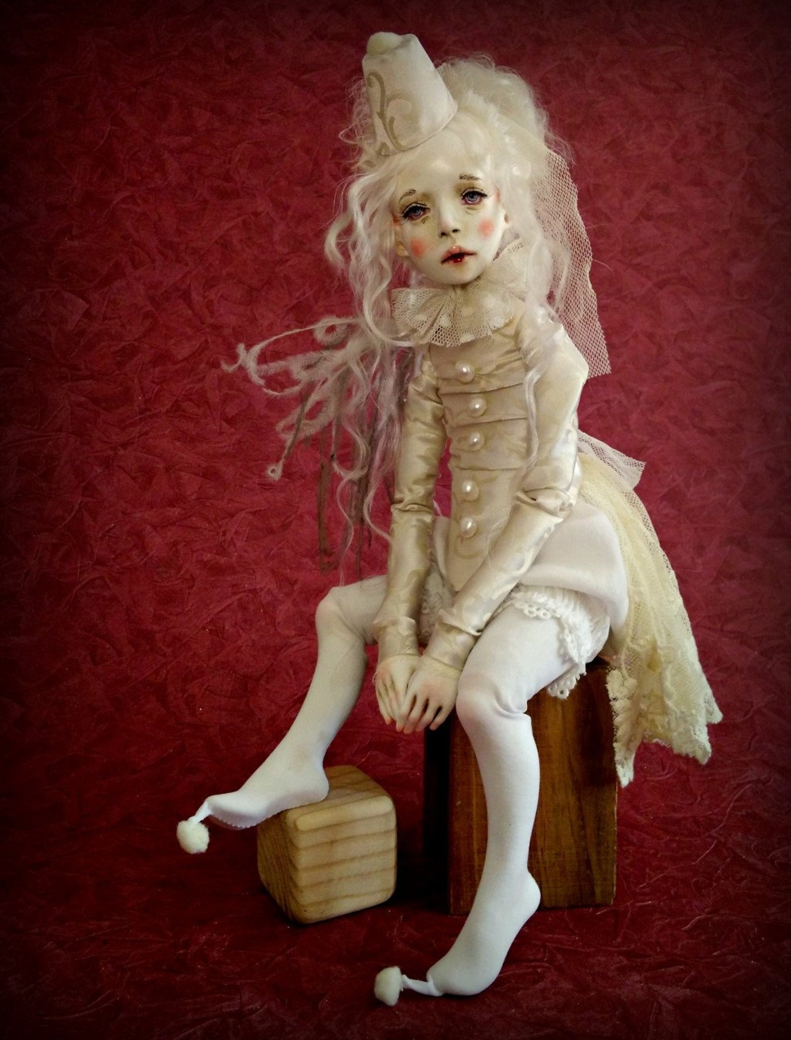Art doll Rafaella unique piece artist's doll home Etsy