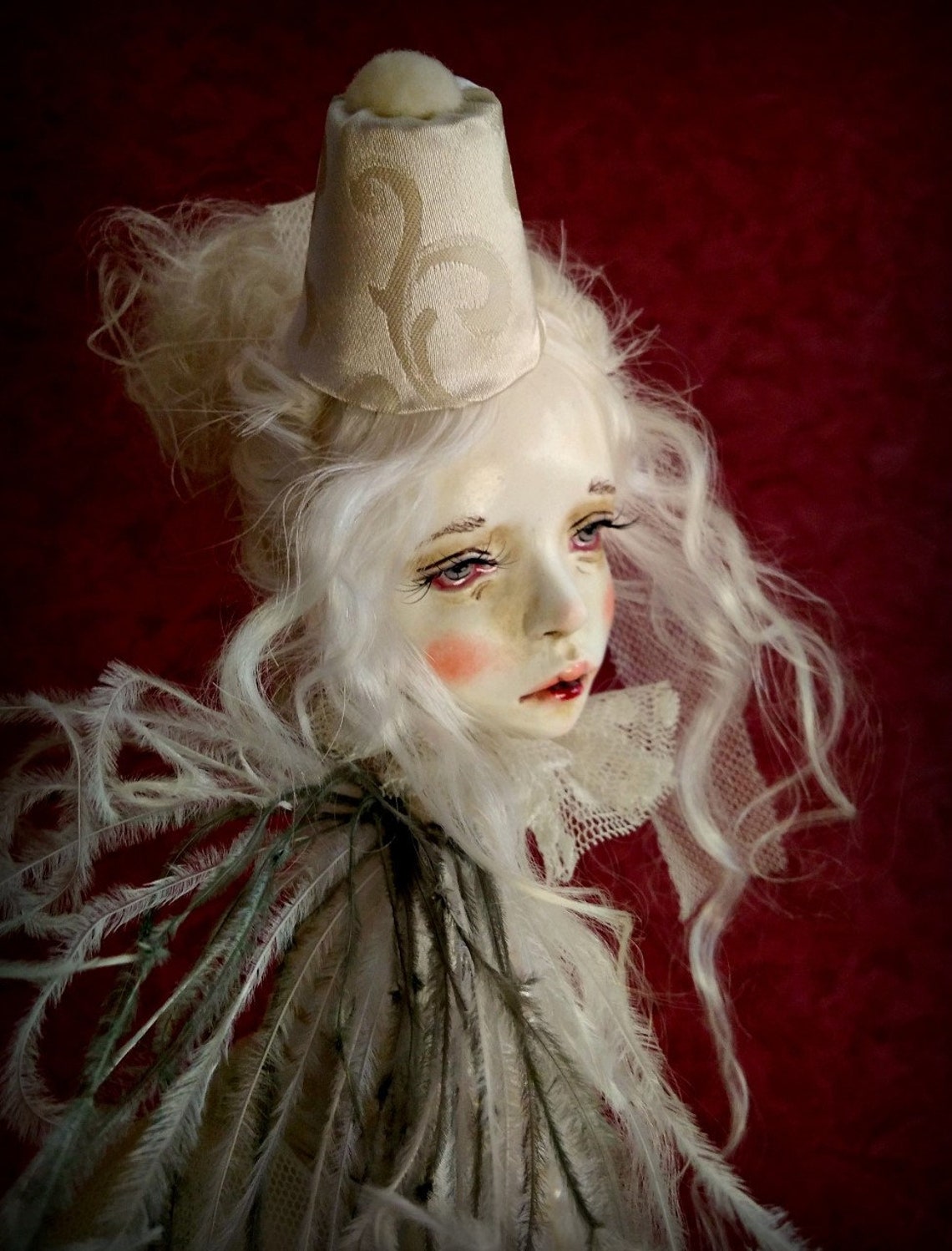 Art doll Rafaella unique piece artist's doll home Etsy