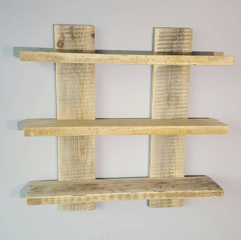 Bespoke Shelf Display Unit Wall Mounted Floating Rustic Etsy UK