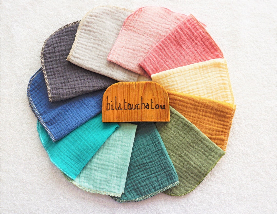 30x Mouchoirs En Coton Vintage Femmes Lavable Carré Fête Hankie Lot