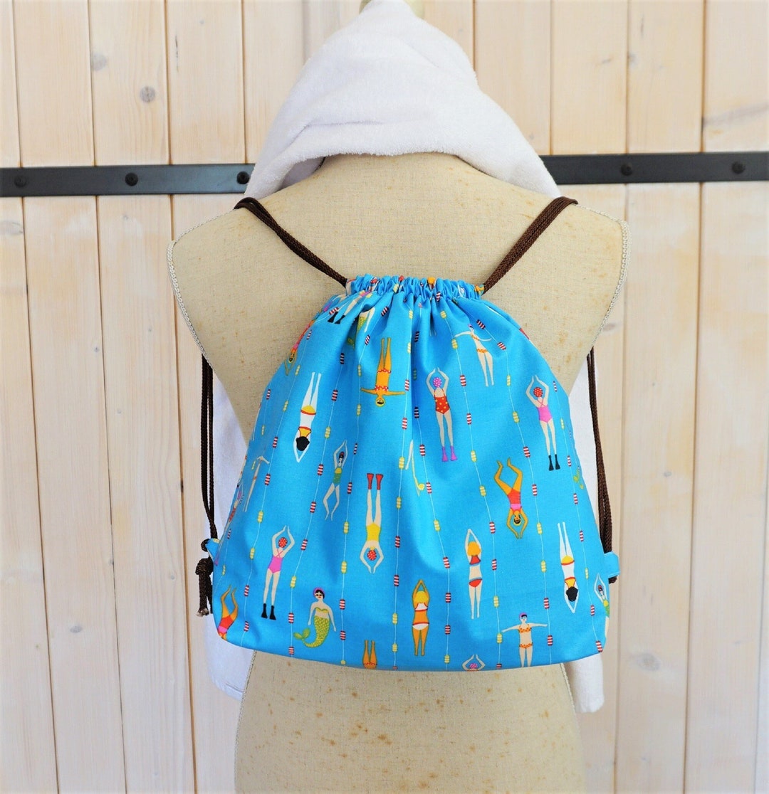 NHQZ Sac De Natation Enfant – Sac à Dos Piscine Imperméable, Compartiment Sec/Humide, Bretelles Ajustables, Idéal Pour Jeux, Voyages Et Sport
