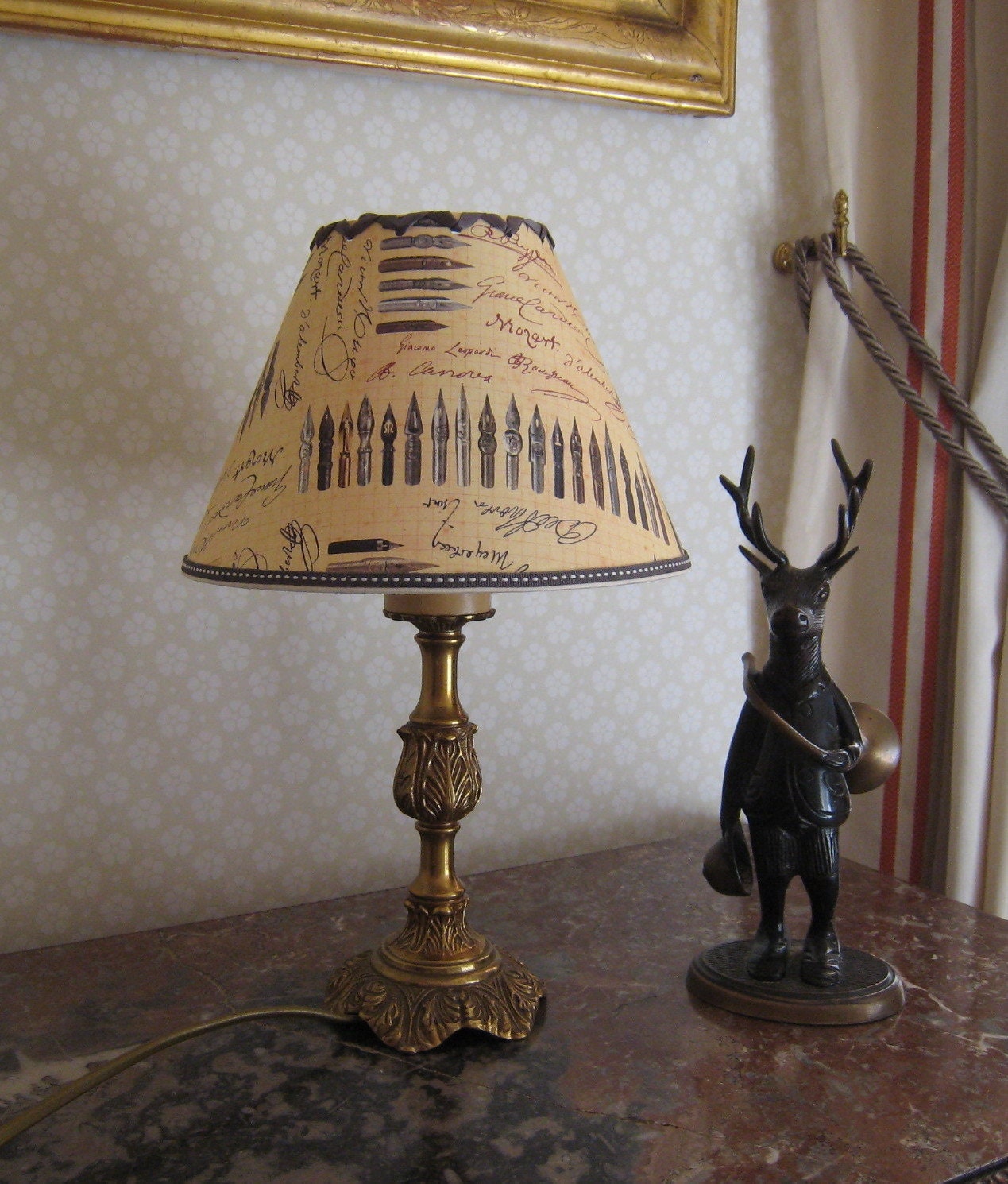 Abat-Jour Motifs Écritures