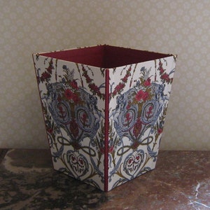Cesta Toile de Jouy "Sonata de Navidad"