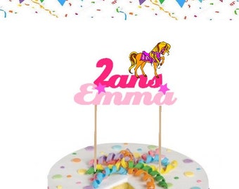 Horse Cake Topper Etsy