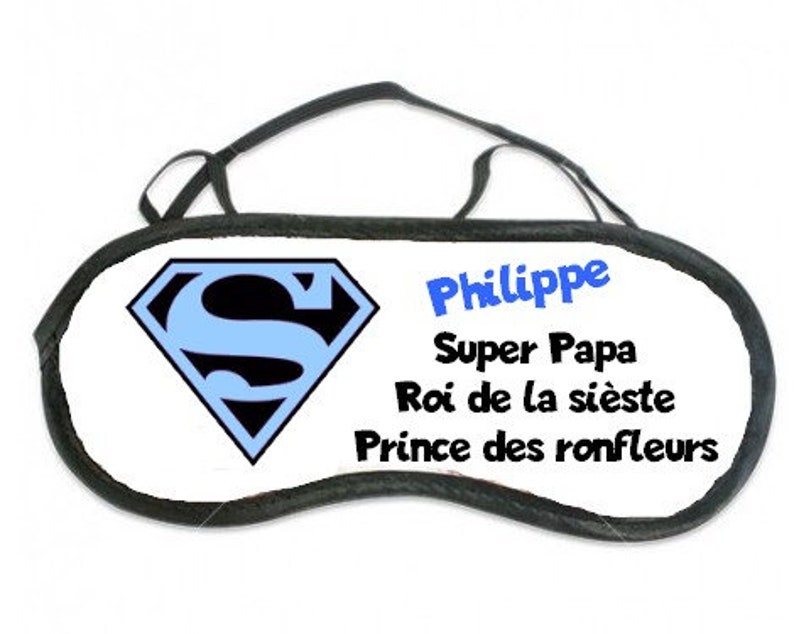 Personalized night sleep mask, 8 models for men to choose from S