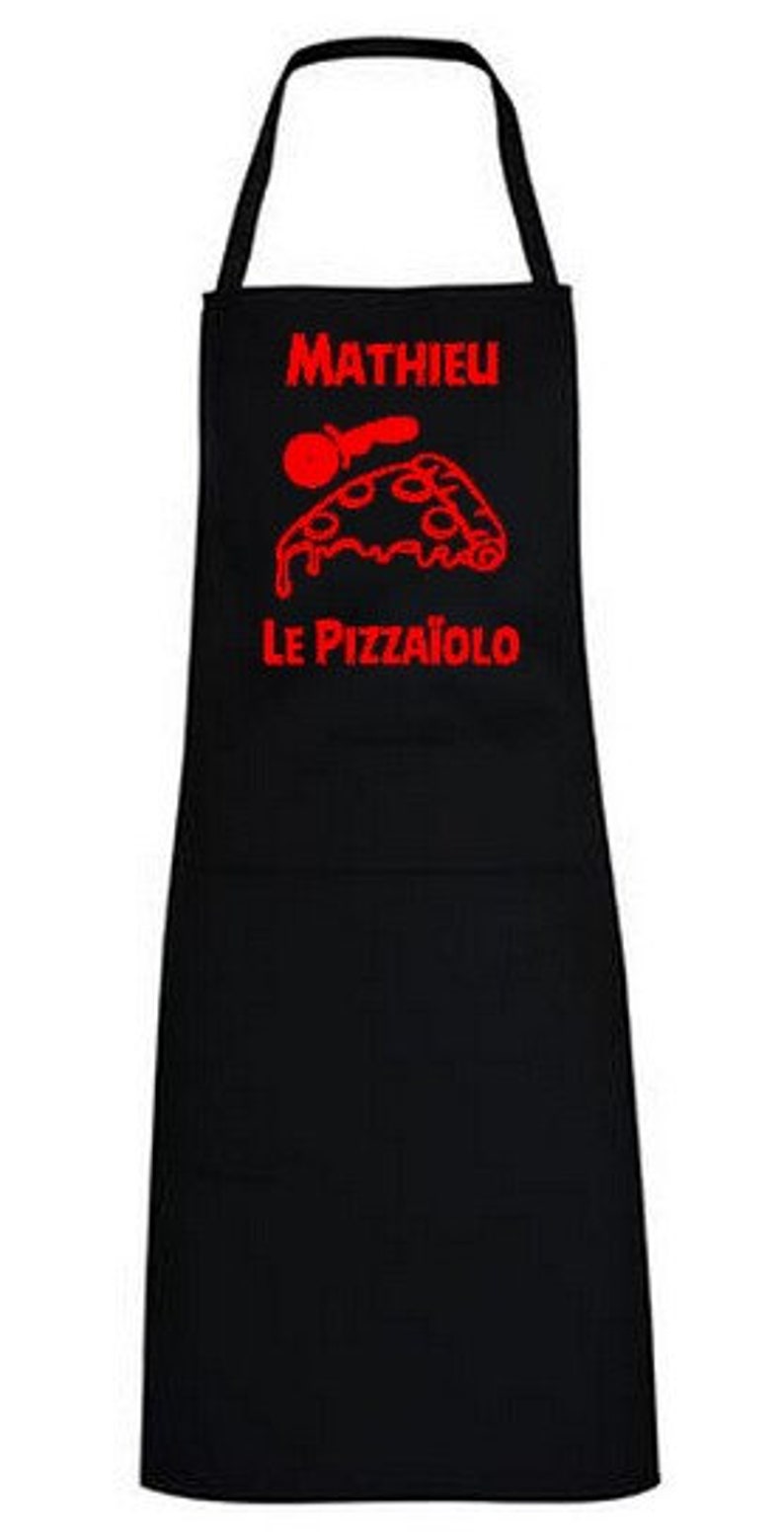 Tablier de cuisine personnalisé, Inscriptions au choix, 7 modeles au choix image 7