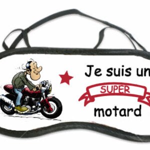 Personalized night sleep mask, 8 models for men to choose from motard