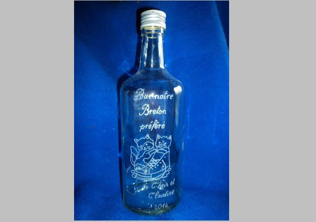 Pichet 1 L Gravé et Personnalisé, Inscriptions Dessin Au Choix