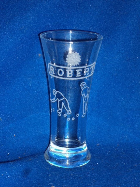 Verre à Pastis personnalisable Pêcheur