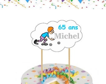 Rugby Cake Topper Etsy