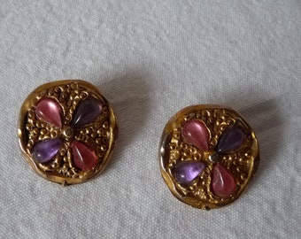 Ear clips, vintage