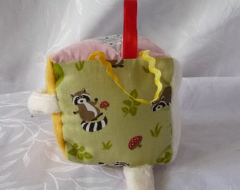 Cube D Activite Tissu Etsy France