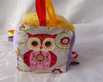 Cube D Activite Tissu Etsy