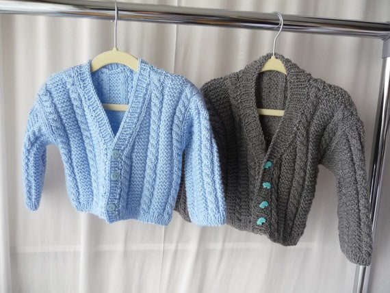 Gilet torsades 18mois 2 ans gilet enfant gilet enfant unisexe tricot fait main Etsy France