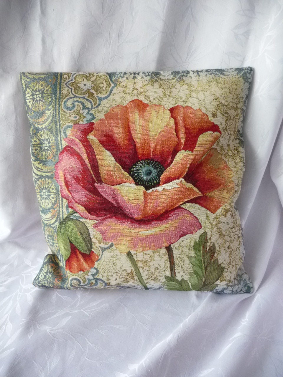 Housse de Coussin Tapisserie , Toile Coton, Édition Limitée