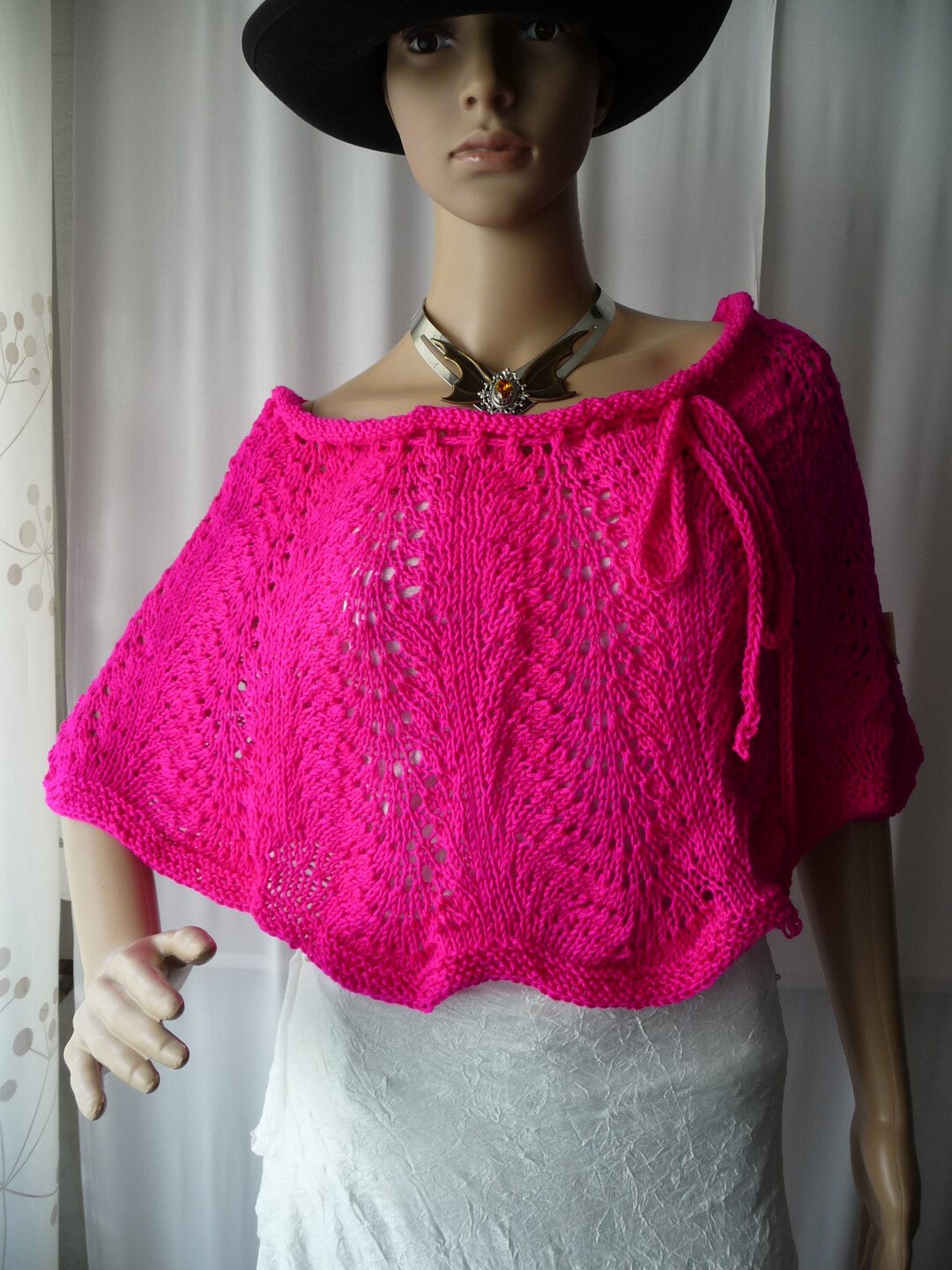 Knitted Shoulder Covers, Shoulder Covers, Wool and Silk Shoulder Covers