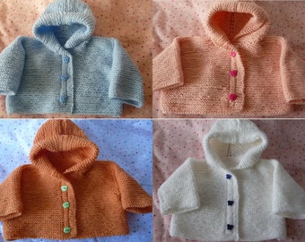 Crochet A Capuche Bebe Etsy France