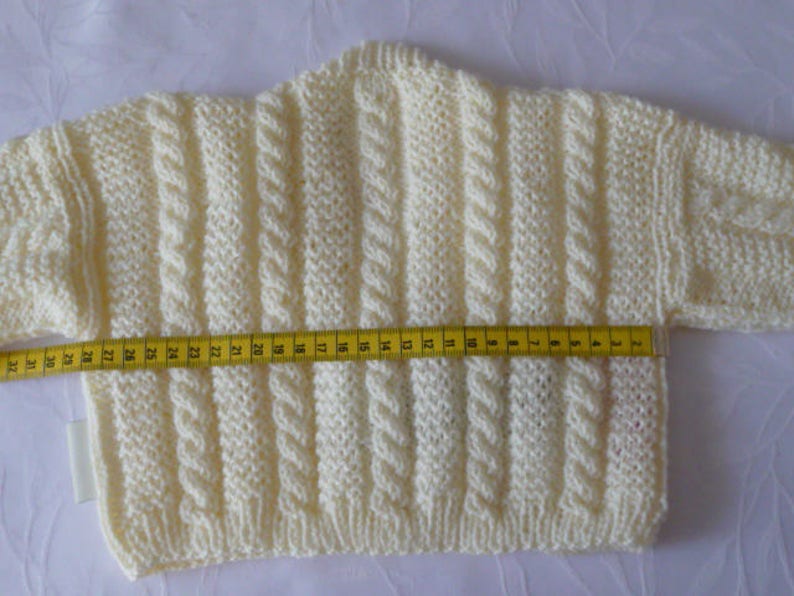 handmade knit. unisex kids vest vest twists 69 months child vest